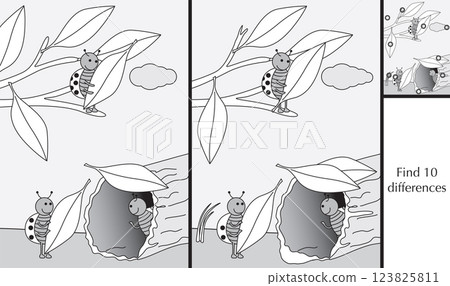 Find 10 differences Find 10 differences 123825811