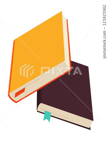 Vector books icon. Learning or education concept. Hand drawn educational symbol for book lovers. Reading, learn and receive education through books. Read more books 123825982
