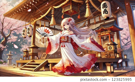 一個女祭司 一個女祭司 123825995