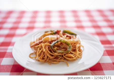 Nostalgic Neapolitan spaghetti created in Japan 123827171