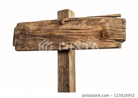 Closeup photo of a blank, handcrafted wooden signboard with detailed engraving and vintage texture, perfect for custom messages and designs Closeup photo of a blank, handcrafted wooden signboard with detailed engraving and vintage texture, perfect for custom messages and designs 123828952