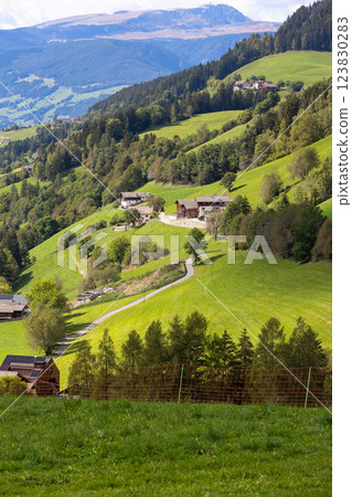 St. Magdalena Santa Maddalena Dolomites, Italy St. Magdalena Santa Maddalena Dolomites, Italy 123830283