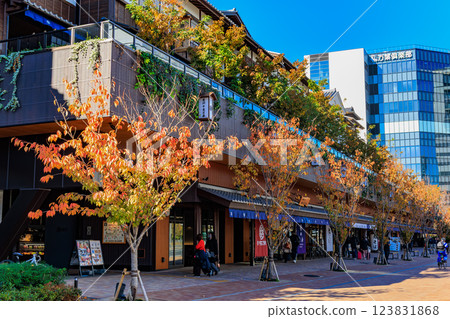 Toyosu, which opened outside the Toyosu Market in Koto Ward, Tokyo, is welcoming many visitors. 123831868