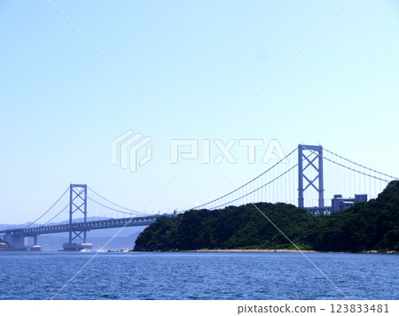 從海角那邊看到的大橋 123833481