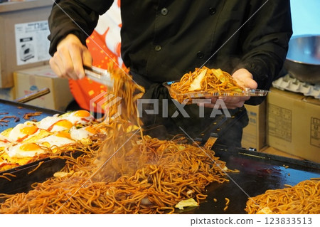Yatai yakisoba image Yatai yakisoba image 123833513