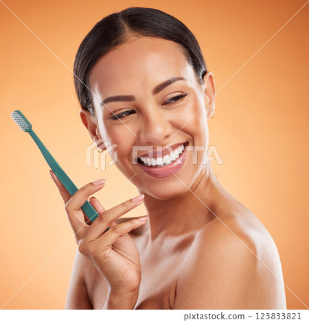 Beauty, smile and dental with woman and toothbrush for teeth, healthcare and oral hygiene. Dentistry, wellness and clean with girl and morning routine for whitening, insurance or treatment lifestyle Beauty, smile and dental with woman and toothbrush for teeth, healthcare and oral hygiene. Dentistry, wellness and clean with girl and morning routine for whitening, insurance or treatment lifestyle 123833821