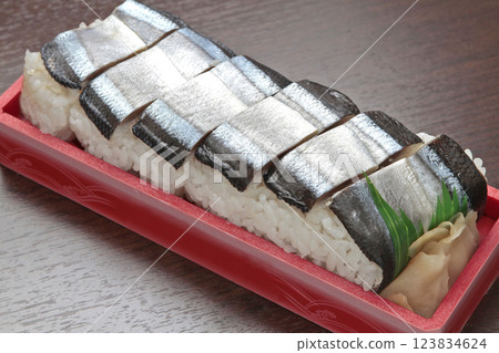 pacific saury pressed sushi Kushiro Station bento Kushiro Station bento pacific saury pressed sushi Kushiro Station bento Kushiro Station bento 123834624