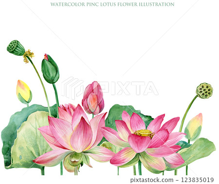 Asian background, Oriental Chinese and Japanese style design with lotus flower Asian background, Oriental Chinese and Japanese style design with lotus flower 123835019