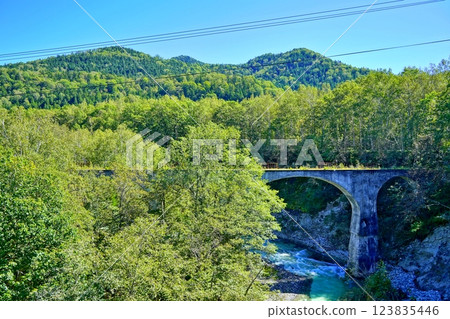 士幌線第五音更川橋遺址 123835446