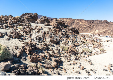 Lava Fields, Pumice Volcano Stones Texture, Volcanic Pumice Pattern, Pieces of Lava, Basalt Extrusive Igneous Rock Lava Fields, Pumice Volcano Stones Texture, Volcanic Pumice Pattern, Pieces of Lava, Basalt Extrusive Igneous Rock 123836030