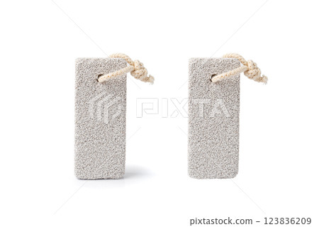 Pumice Stone, Grey Porous Lava Piece, Volcano Stone for Foot Care, Basalt Extrusive Igneous Rock 123836209