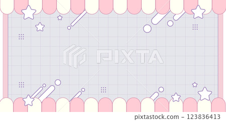 可愛流行材質 123836413