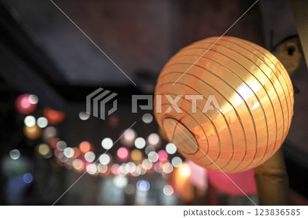 Feb 10 2025 Lanterns Illuminated During a Festive Evening Celebration Feb 10 2025 Lanterns Illuminated During a Festive Evening Celebration 123836585