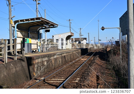 Shimogiri Station, Taita Line platform Shimogiri Station, Taita Line platform 123836707