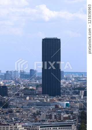 Montparnasse Tower in Paris Montparnasse Tower in Paris 123836963