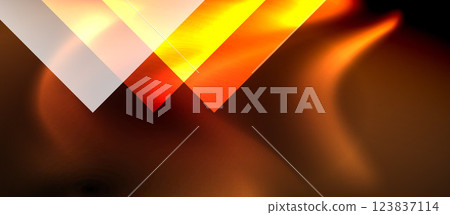 Glass squares with neon shiny light abstract background Glass squares with neon shiny light abstract background 123837114