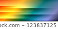 Colorful gradient with lines made of shadow and light. Creative background 123837125