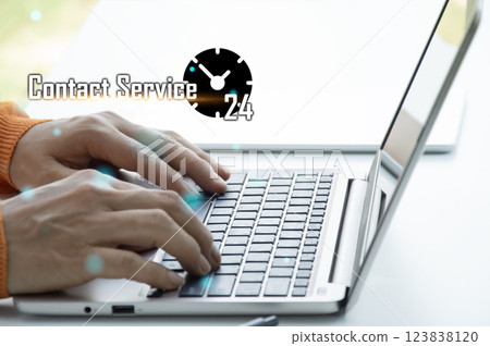 24hour service concept, after-sales service 24hour service concept, after-sales service 123838120