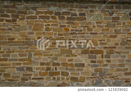 antique brick wall background, ancient red brick masonry surface antique brick wall background, ancient red brick masonry surface 123839082