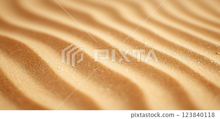 Natural sand patterns and light shadows 123840118