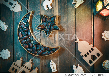 Muslim holy month Ramadan Kareem Muslim holy month Ramadan Kareem 123840902