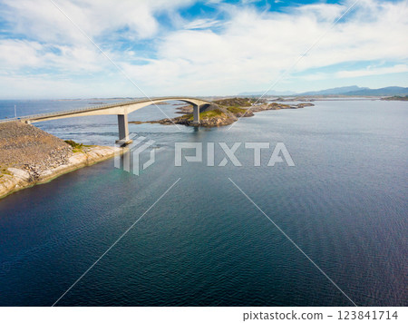 The Atlantic Road in Norway 123841714
