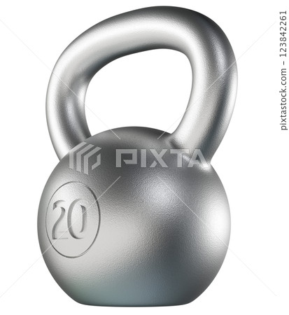 Kettlebell fitness weight, 20 kg heavy cast iron powerlifting equipment Kettlebell fitness weight, 20 kg heavy cast iron powerlifting equipment 123842261