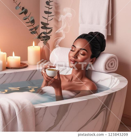 Girl, beauty salon, spa, grooming, care, care, treatments, joy, smiles, holiday, holiday, rest, tourism, atmosphere, art, blog illustration, website design, poster design, banner design, lifestyle, em Girl, beauty salon, spa, grooming, care, care, treatments, joy, smiles, holiday, holiday, rest, tourism, atmosphere, art, blog illustration, website design, poster design, banner design, lifestyle, em 123843209