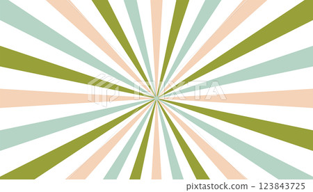 Abstract background with stripes, rays of sunburst. Striped starburst halftone. 123843725