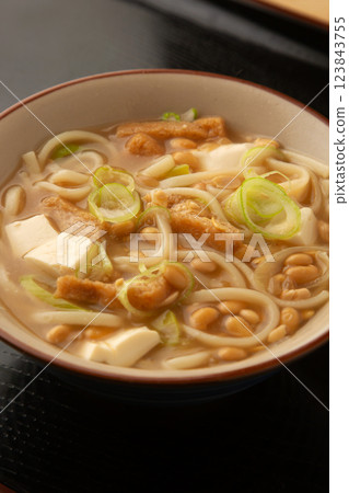 Natto Soup Udon Natto Soup Udon 123843755