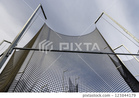 fencing for the safety of visitors at athletics competitions fencing for the safety of visitors at athletics competitions 123844179