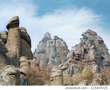 Rocky mountain view 123844329
