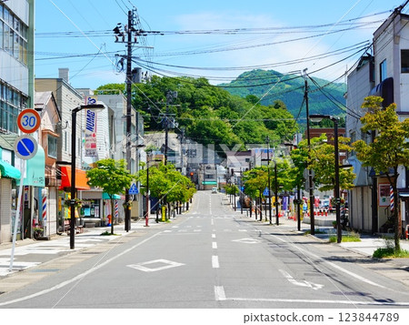 秋田縣鹿角市鹿角花輪站週邊風景 123844789