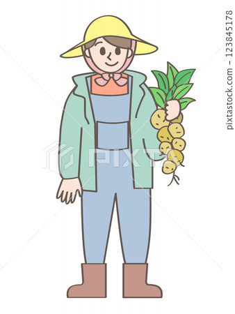 馬鈴薯種植戶 123845178