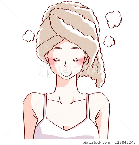 Hair care woman 8 123845243