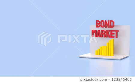 The Bond market for Business concept 3d Rendering. The Bond market for Business concept 3d Rendering. 123845405
