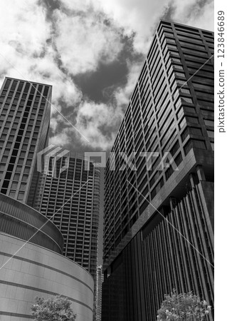 Shiodome skyscraper 123846689