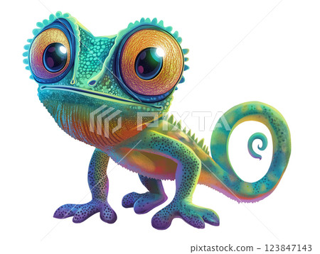Exotic Animal "Chameleon" 123847143
