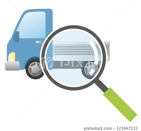 Light truck appraisal, inspection, and vehicle inspection Light truck appraisal, inspection, and vehicle inspection 123847215