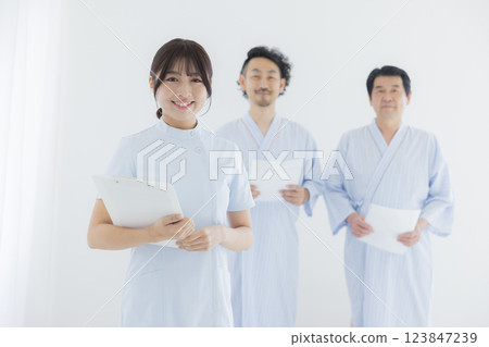 護士、諮詢、健康檢查 123847239