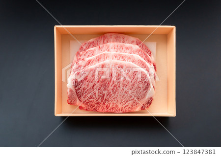 國產黑毛和牛裡肌牛排 國產黑毛和牛裡肌牛排 123847381