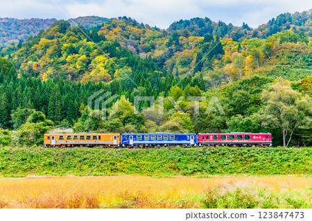 Akita Inland Line, Tozawa Station area 123847473