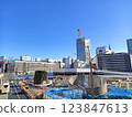 Shinjuku Station redevelopment project 123847613