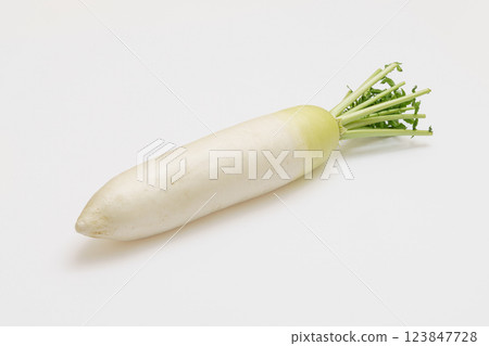 Japanese radish 123847728