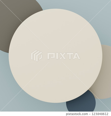 3D background material_circle_colorful 3D background material_circle_colorful 123848612