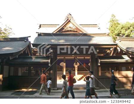 伊勢神宮內殿神樂殿(三重縣伊勢市) 伊勢神宮內殿神樂殿(三重縣伊勢市) 123849442