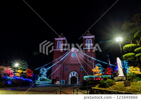浦上天主教堂聖誕彩燈 [長崎市] 123849866