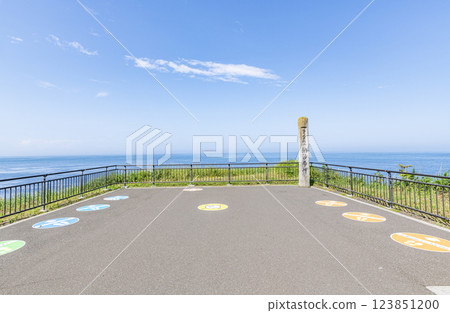 Summer scenery of Cape Nosappu, the easternmost point of the mainland in Nemuro, Hokkaido Summer scenery of Cape Nosappu, the easternmost point of the mainland in Nemuro, Hokkaido 123851200