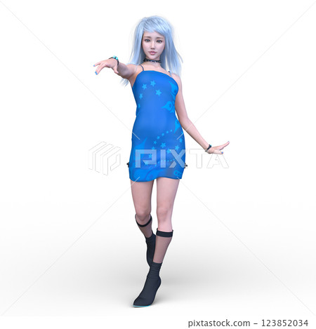 long hair woman long hair woman 123852034