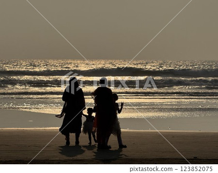 2025.2 Cox's Bazar Beach, Bangladesh 2025.2 Cox's Bazar Beach, Bangladesh 123852075